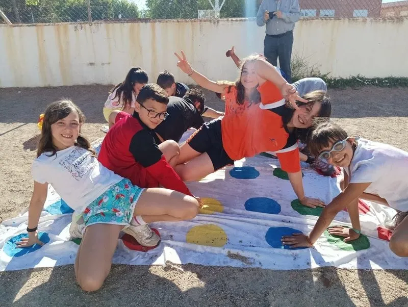 Fin de curso en el Colegio Antonio Machado.