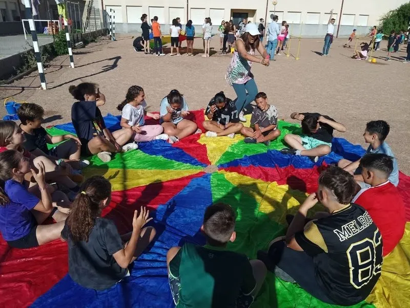Fin de curso en el Colegio Antonio Machado.