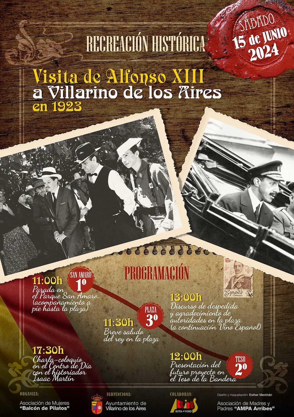 Foto 3 - Villarino revivir&aacute; el 15 de junio la visita de Alfonso XIII de 1923