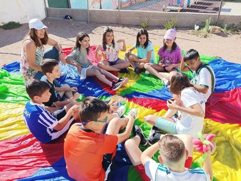Fin de curso en el Colegio Antonio Machado.