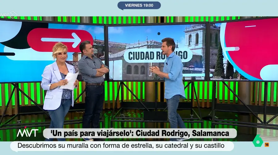 Foto 2 - Los presentadores de &lsquo;M&aacute;s Vale Tarde&rsquo; prueban en directo los huevos fritos con farinato