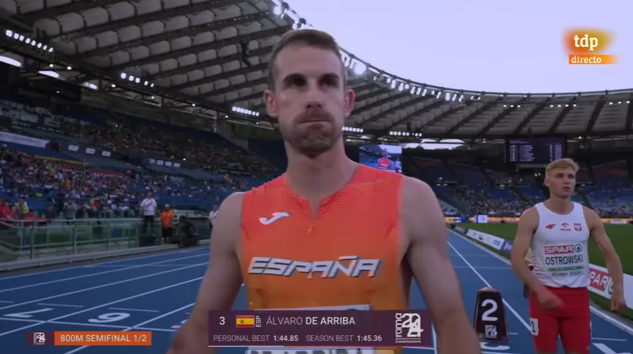 Foto 2 - &Aacute;lvaro de Arriba saca billete con cierta holgura para su 3&ordf; final en un Europeo al Aire Libre