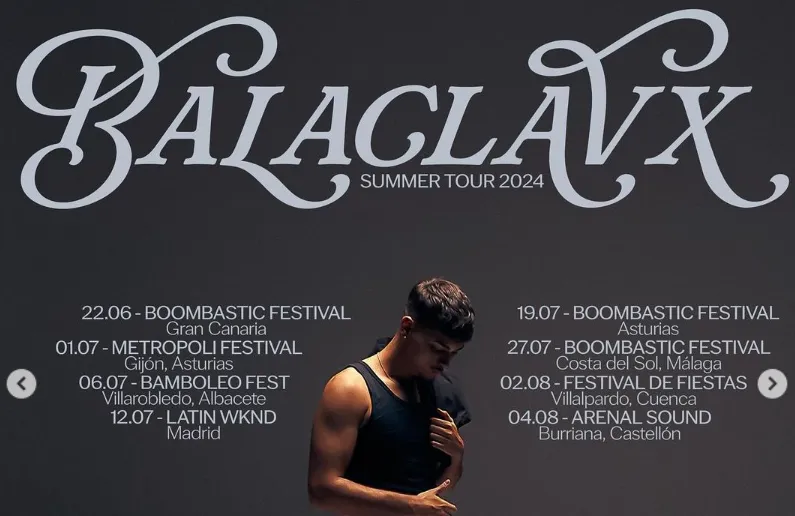 Foto 2 - Balaclavx inicia en el Boombastic de Gran Canaria un tour por varios festivales nacionales