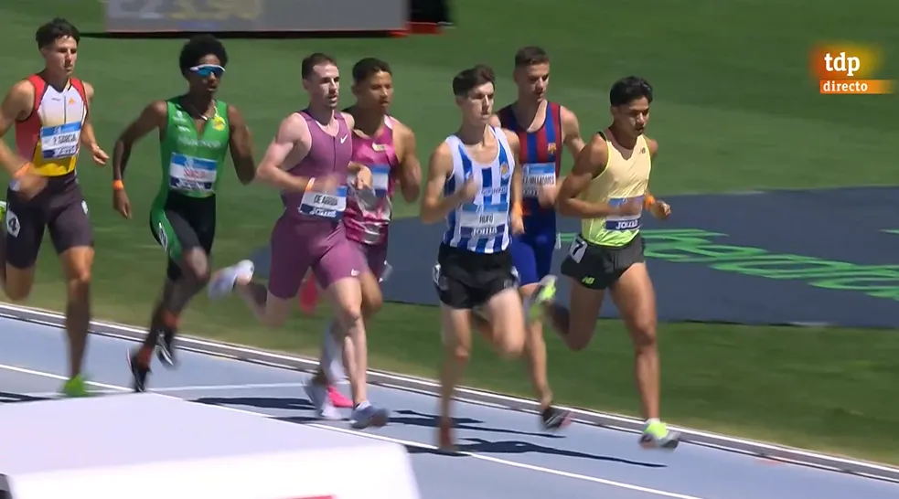 Foto 3 - &Aacute;lvaro de Arriba se mete con sprint incluido en la final del Campeonato de Espa&ntilde;a
