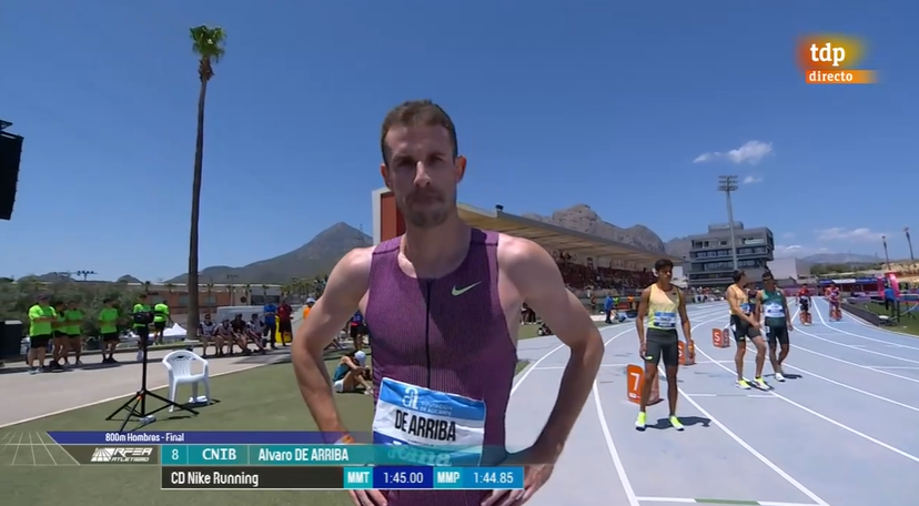 Álvaro de Arriba se queda fuera del podio del Campeonato de España por apenas 2ª vez desde 2013