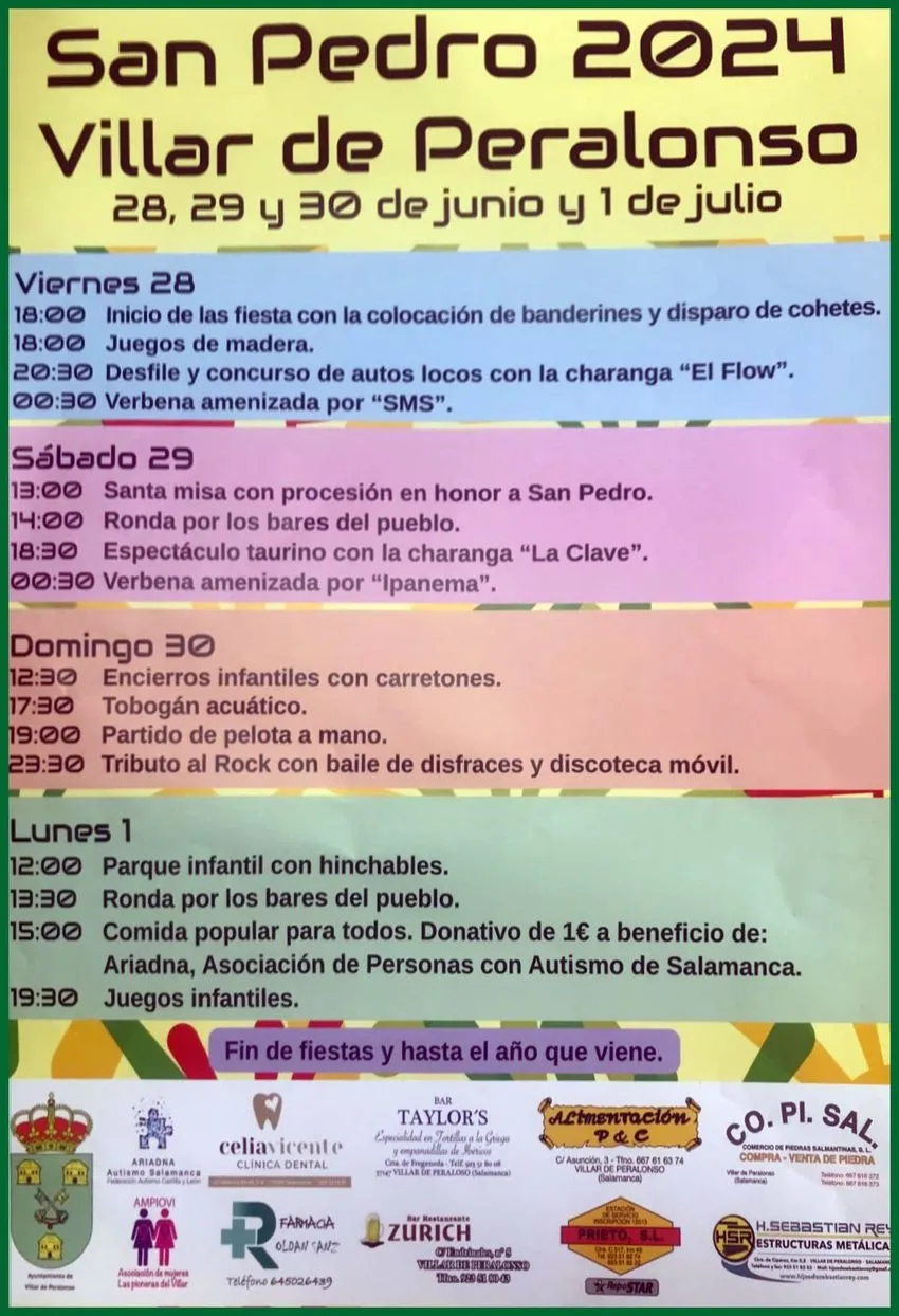 Foto 2 - Villar de Peralonso se prepara para vivir intensamente las fiestas de San Pedro