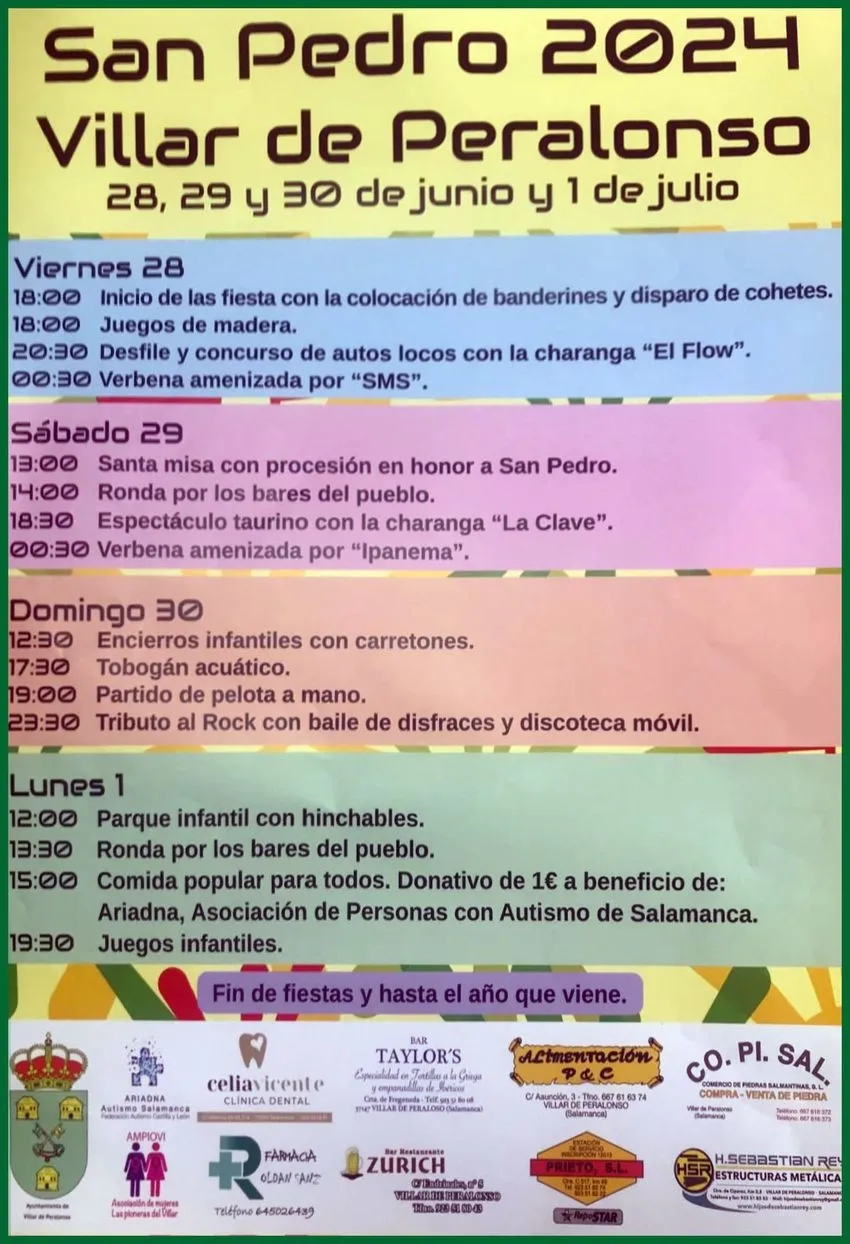 Foto 3 - Festejos taurinos, verbenas y coches locos protagonizar&aacute;n la parte l&uacute;dica de las fiestas de Villar de Peralonso