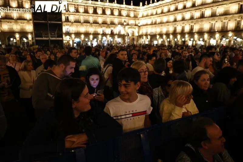 Concierto de Huecco en la Plaza Mayor de Salamanca. Fotos: David Sañudo