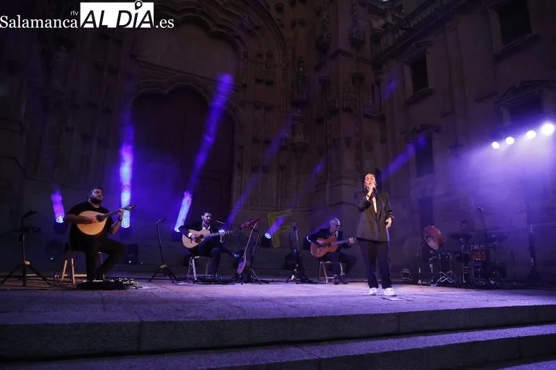 Concierto de Sara Correira en el Patio Chico de Salamanca- Fotos: David Sañudo