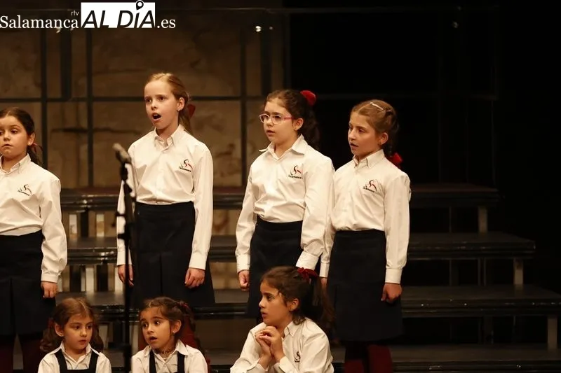 Concierto del Precoro y Coro de Niños Ciudad de Salamanca en el Liceo. Fotos: David Sañudo