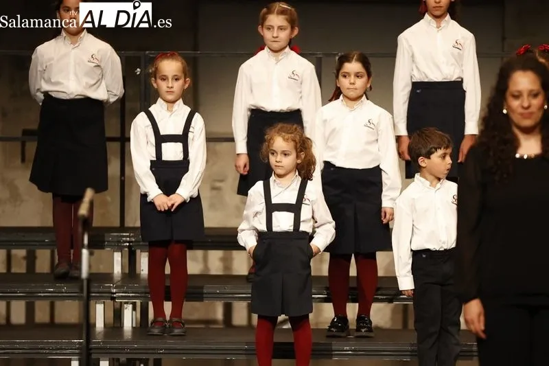 Concierto del Precoro y Coro de Niños Ciudad de Salamanca en el Liceo. Fotos: David Sañudo