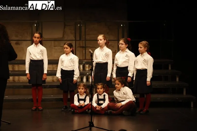Concierto del Precoro y Coro de Niños Ciudad de Salamanca en el Liceo. Fotos: David Sañudo