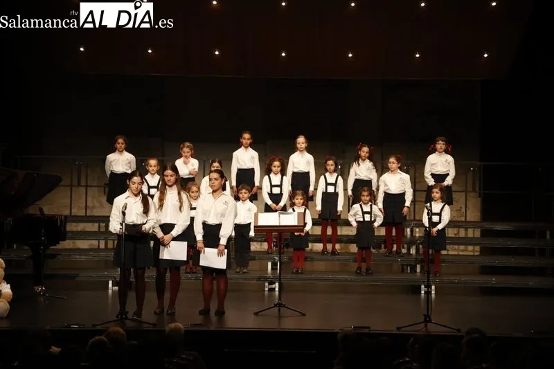 Concierto del Precoro y Coro de Niños Ciudad de Salamanca en el Liceo. Fotos: David Sañudo