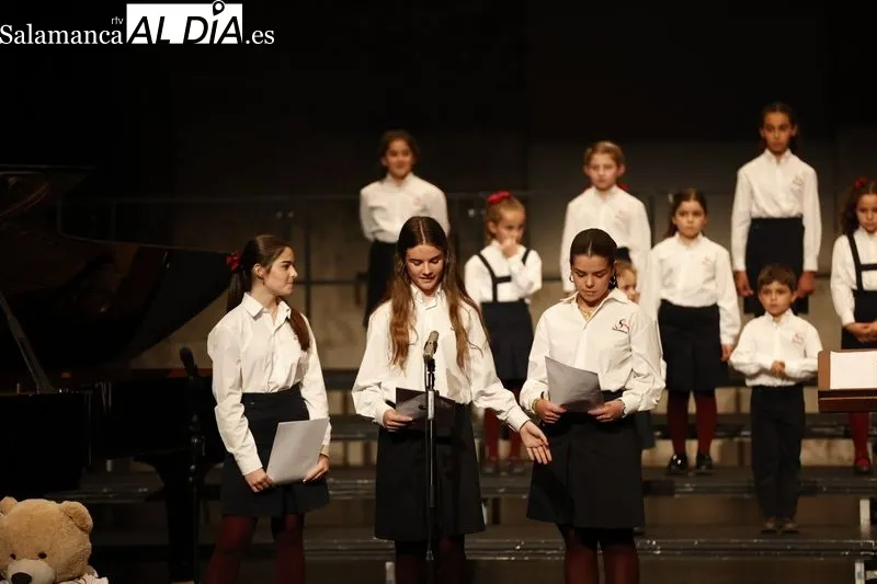 Concierto del Precoro y Coro de Niños Ciudad de Salamanca en el Liceo. Fotos: David Sañudo