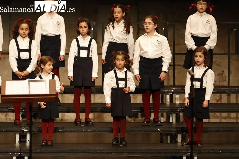Concierto del Precoro y Coro de Niños Ciudad de Salamanca en el Liceo. Fotos: David Sañudo