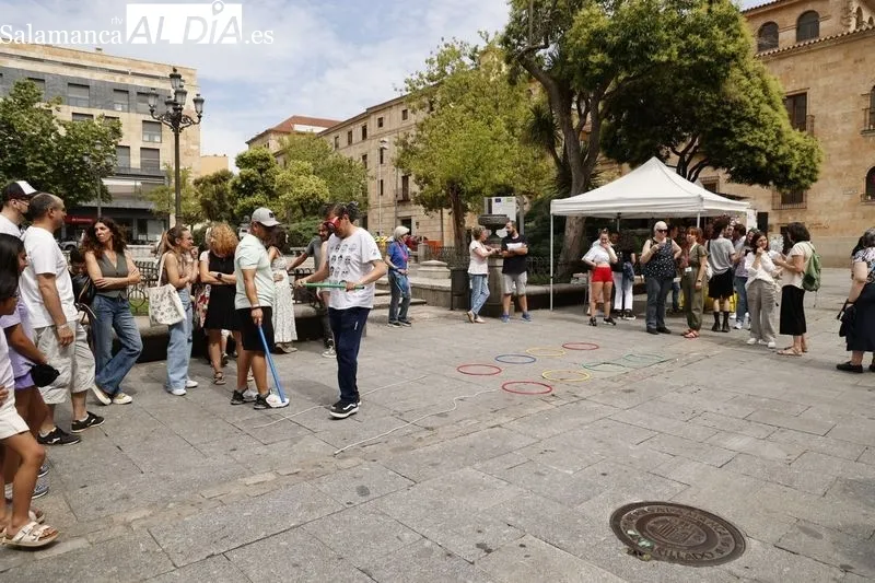 Actos del Día Internacional contra las Drogas en la plaza de los Bandos. Foto: David Sañudo