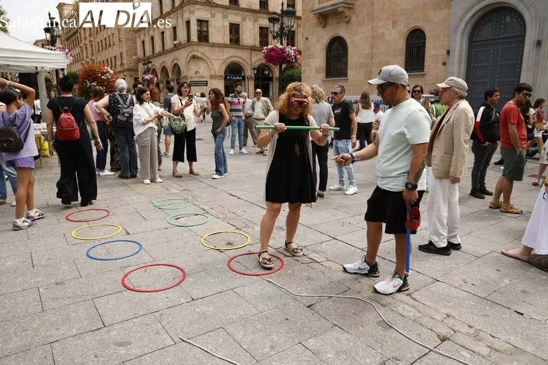 Actos del Día Internacional contra las Drogas en la plaza de los Bandos. Foto: David Sañudo