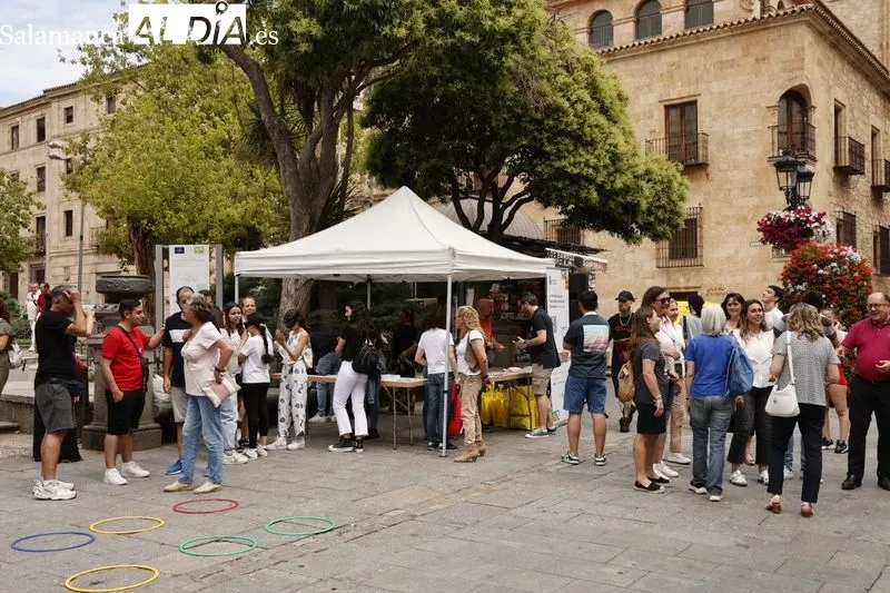 Actos del Día Internacional contra las Drogas en la plaza de los Bandos. Foto: David Sañudo