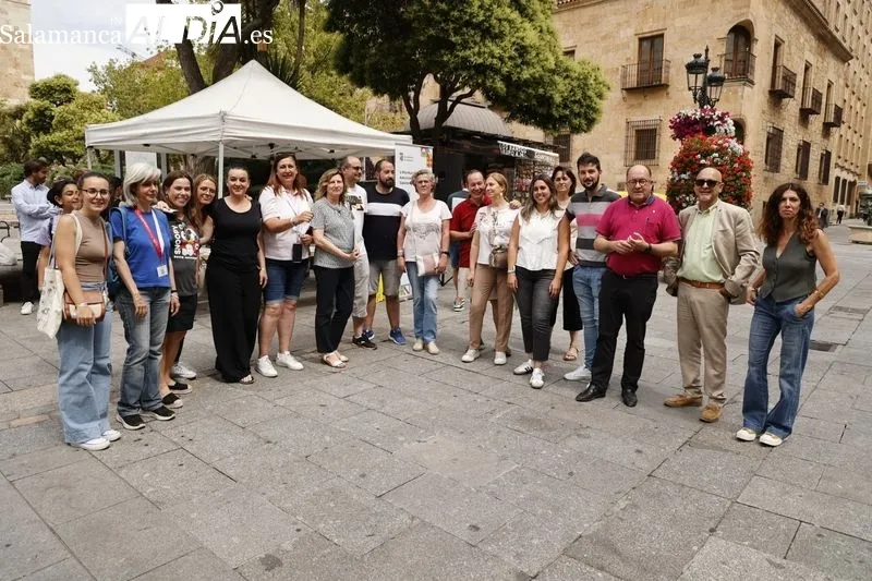 Actos del Día Internacional contra las Drogas en la plaza de los Bandos. Foto: David Sañudo
