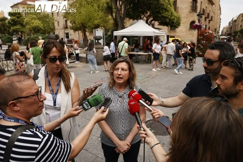 Actos del Día Internacional contra las Drogas en la plaza de los Bandos. Foto: David Sañudo