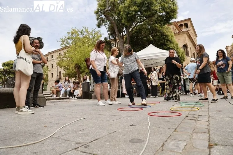 Actos del Día Internacional contra las Drogas en la plaza de los Bandos. Foto: David Sañudo