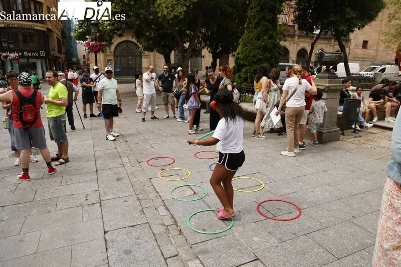 Actos del Día Internacional contra las Drogas en la plaza de los Bandos. Foto: David Sañudo