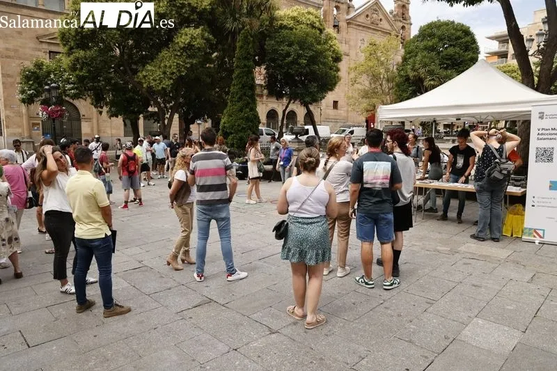 Actos del Día Internacional contra las Drogas en la plaza de los Bandos. Foto: David Sañudo