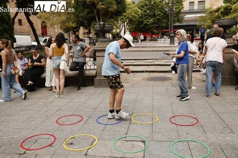 Actos del Día Internacional contra las Drogas en la plaza de los Bandos. Foto: David Sañudo
