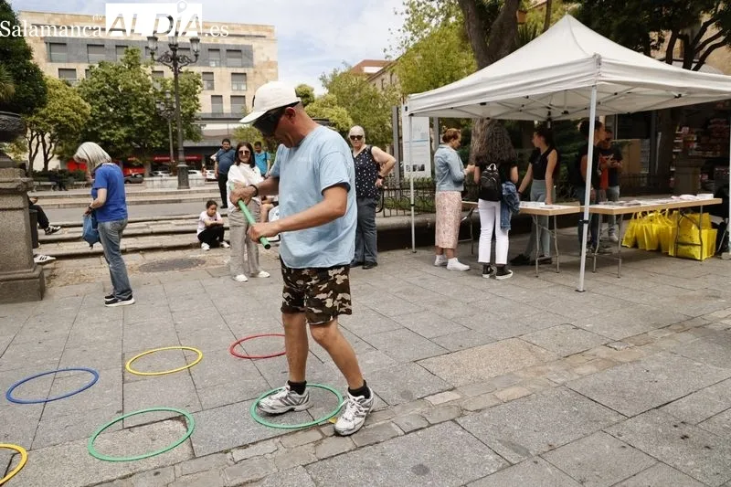 Actos del Día Internacional contra las Drogas en la plaza de los Bandos. Foto: David Sañudo