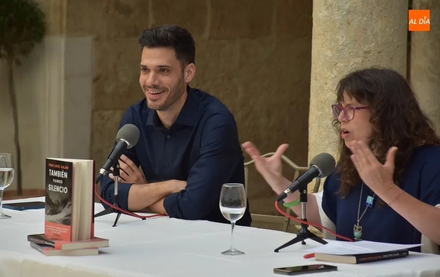 Foto 2 - Ciudad Rodrigo arropa a Fran L&oacute;pez Gal&aacute;n en la presentaci&oacute;n en su tierra de su 1&ordf; novela