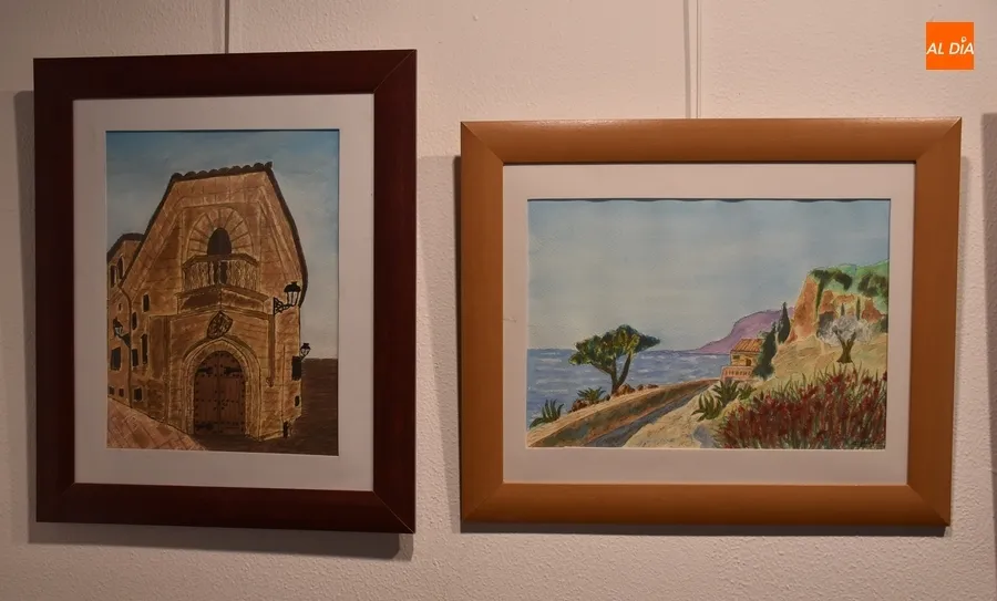 Foto 2 - &ldquo;D&iacute;a grande&rdquo; para la &ldquo;gran familia&rdquo; del Taller de Pintura con la apertura de su exposici&oacute;n anual