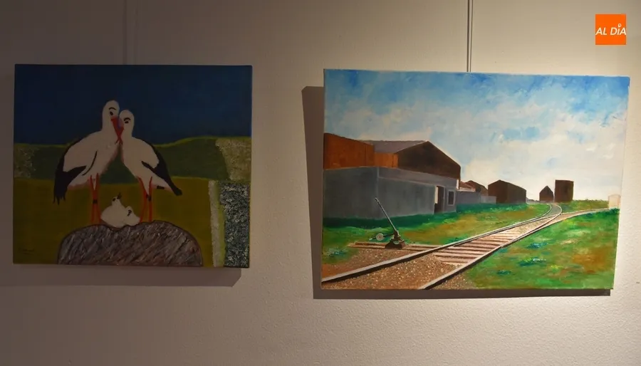 Foto 4 - &ldquo;D&iacute;a grande&rdquo; para la &ldquo;gran familia&rdquo; del Taller de Pintura con la apertura de su exposici&oacute;n anual