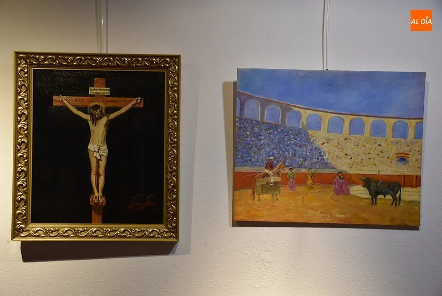 Foto 6 - &ldquo;D&iacute;a grande&rdquo; para la &ldquo;gran familia&rdquo; del Taller de Pintura con la apertura de su exposici&oacute;n anual