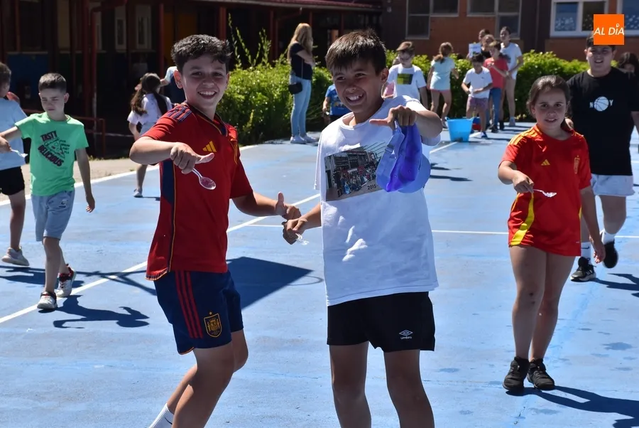 Foto 10 - El Colegio Mir&oacute;briga despide el curso con una gymkana con el agua como protagonista