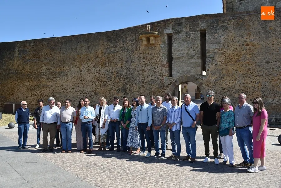 Foto 6 - Luis Tudanca se acerca a Ciudad Rodrigo al hilo de las Europeas del domingo