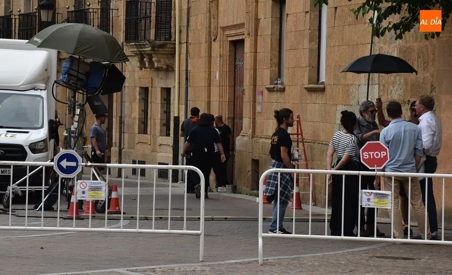Foto 5 - Nueva ma&ntilde;ana de rodaje en el centro hist&oacute;rico con Hemingway como protagonista