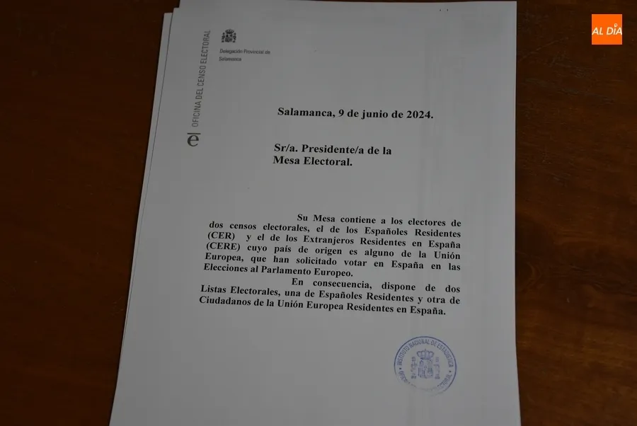 Foto 8 - Preparadas las 12 mesas en las que votar&aacute;n el domingo los mirobrigenses entre &iexcl;34! candidaturas