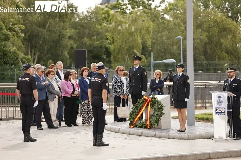 Día de las Víctimas del Terrorismo organizado por la Policía Nacional en Salamanca. Foto de David Sañudo