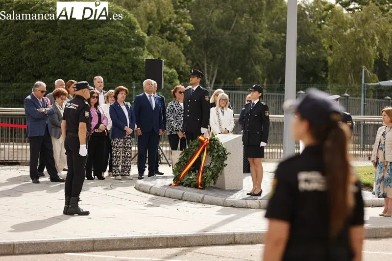 Día de las Víctimas del Terrorismo organizado por la Policía Nacional en Salamanca. Foto de David Sañudo
