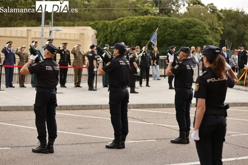 Día de las Víctimas del Terrorismo organizado por la Policía Nacional en Salamanca. Foto de David Sañudo