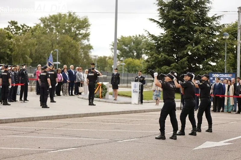 Día de las Víctimas del Terrorismo organizado por la Policía Nacional en Salamanca. Foto de David Sañudo