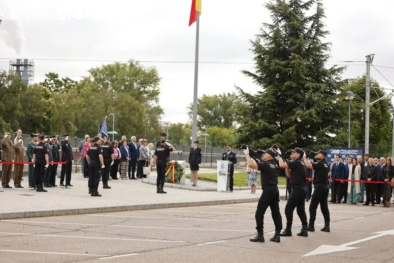 Día de las Víctimas del Terrorismo organizado por la Policía Nacional en Salamanca. Foto de David Sañudo