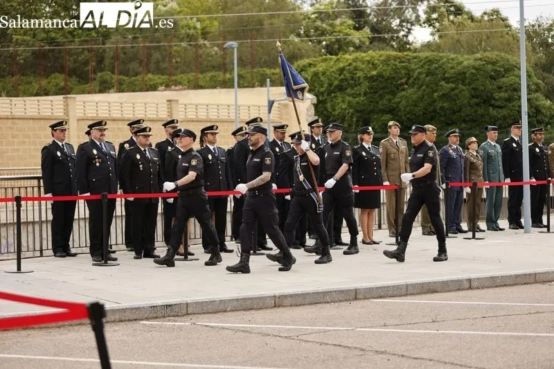 Día de las Víctimas del Terrorismo organizado por la Policía Nacional en Salamanca. Foto de David Sañudo