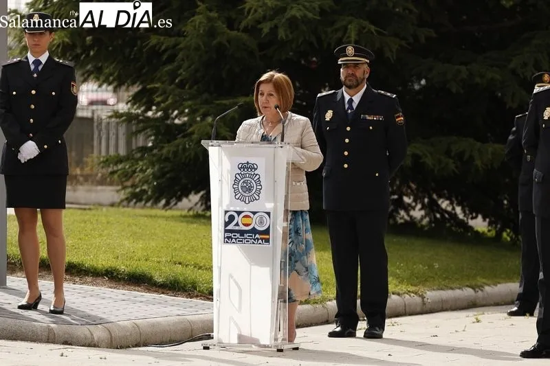 Día de las Víctimas del Terrorismo organizado por la Policía Nacional en Salamanca. Foto de David Sañudo