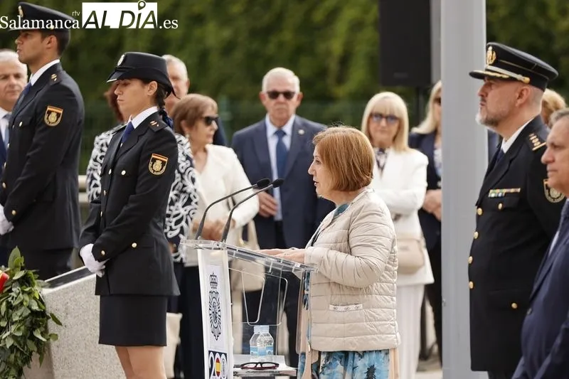 Día de las Víctimas del Terrorismo organizado por la Policía Nacional en Salamanca. Foto de David Sañudo
