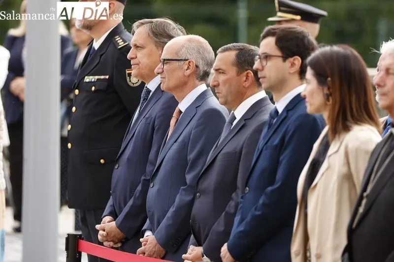 Día de las Víctimas del Terrorismo organizado por la Policía Nacional en Salamanca. Foto de David Sañudo