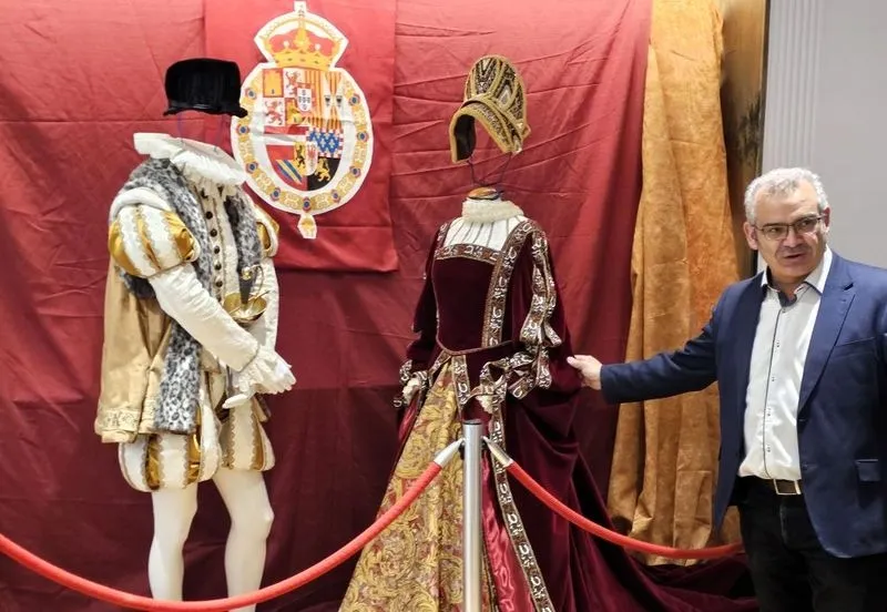 Stand dedicado al IV Festival del Siglo de Oro de Salamanca en el CC El Tormes.