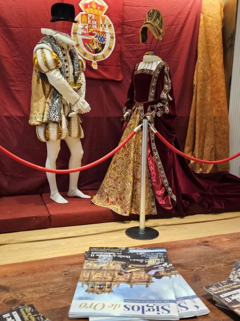 Stand dedicado al IV Festival del Siglo de Oro de Salamanca en el CC El Tormes.