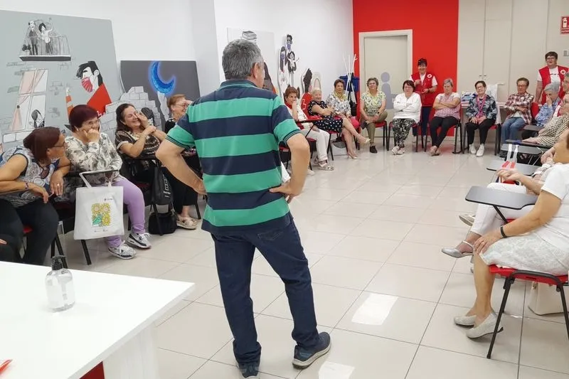 Empoderamiento por el buen trato, sesión en Vitigudino.