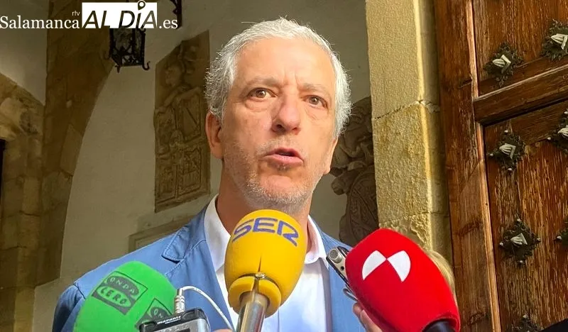 El presidente del PP de Plasencia y alcalde de la ciudad, Fernando Pizarro. Foto: V. Martins